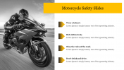 Editable Motorcycle Safety Slides PowerPoint Presentation