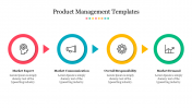Multicolor Product Management Templates PPT Slides