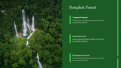 Beautiful Template Forest PowerPoint Presentation Slide