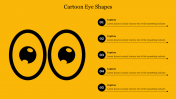 Best Cartoon Eye Shapes PowerPoint Presentation Slide