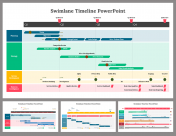 Swimlane Timeline Presentation and Google Slides Themes