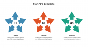 Innovative Star PPT Template Presentation Slide