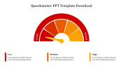 Speedometer PPT Template Free Download Google Slides