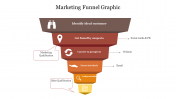 3D Marketing Funnel Graphic Presentation Slide