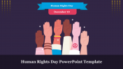 Human Rights Day PowerPoint Template & Google Slides