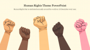 Human Rights Theme PowerPoint Template & Google Slides
