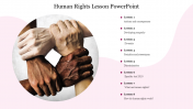 Human Rights Lesson PowerPoint Template & Google Slides