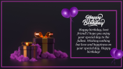 Happy Birthday Animation For PowerPoint and Google Slides