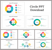 Circle PPT Presentation And Google Slides Templates