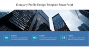 Company Profile Design Template PowerPoint PPT Slide