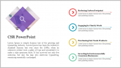 CSR PowerPoint Template Free and Google Slides Presentation