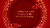 Chinese New Year Themed PowerPoint Backgrounds Slide