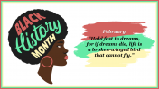 Black History Month Google Slides and PPT Template