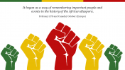 Attractive Black History PPT For Presentation Template