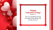 Happy Valentines Day PPT Template For Presentation