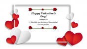 Outstanding Valentines PowerPoint Design For Presentation