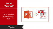 How To Save PowerPoint As PDF Presentation Slide