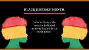 Incredible Black History Month Google Slides Template