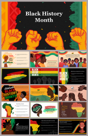 Black History Month PowerPoint Template &amp; Google Slides