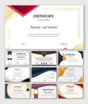 Beautiful Certificate PowerPoint And Google Slides Templates