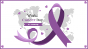 Unique World Cancer Day PPT Template and Google Slides