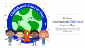 Creative World Childhood Cancer Day Presentation Slide