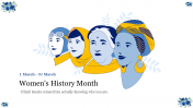 Effective Women's History Month Presentation Slide PPT