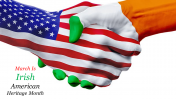 Inventive Irish American Heritage PowerPoint Free Download