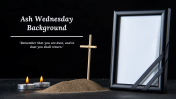 Ash Wednesday Background PowerPoint And Google Slides Themes