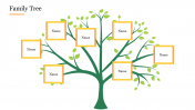 Free Family Tree Google Slides and PowerPoint Template