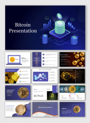 Attractive Bitcoin PowerPoint And Google Slides Themes