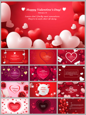 Valentine Day Slideshow  PPT And Google Slides Templates