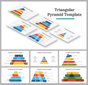 Triangular Pyramid PowerPoint And Google Slides Templates