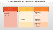 Best Marketing Strategy Template Slide Design-Three Node