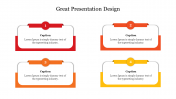 Great Presentation Design Presentation Template Slide