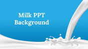 Milk Background PowerPoint And Google Slides Templates