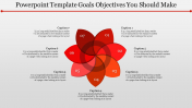 Amazing PowerPoint Template Goals Objectives Blossom Design