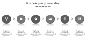 Fantastic Business Plan Presentation with Six Nodes