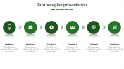 Imaginative Business Plan Presentation with Six Nodes