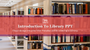 Introduction To Library PPT Template and Google Slides