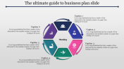 Six Node Business Plan Slide Template Presentation