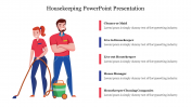 Editable Housekeeping PowerPoint Template and Google Slides