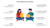Creative PowerPoints On Autism Presentation Template