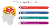 Creative PPT Template About Mental Health For Presentation