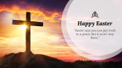 Easter Backgrounds For Church PPT And Google Slides Themes