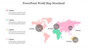 Editable PowerPoint World Map Download For Presentation