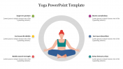 Editable Yoga PowerPoint Template Free Download Slide