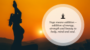 Attractive Yoga PPT Background Presentation Template