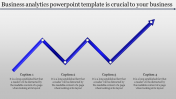 Stunning Business Analytics PowerPoint Template-Arrow Model