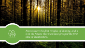 Forest PowerPoint Templates Free Download Google Slides
